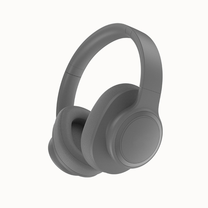 Vezeték nélküli Bluetooth fejhallgató, 40 óra üzemidő, memóriahab, fekete