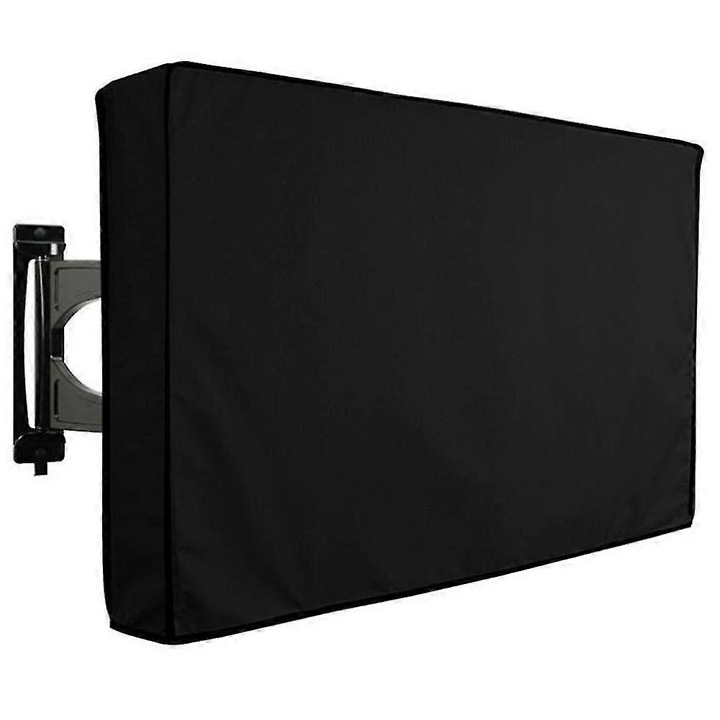 Husa protectie TV outdoor 22-24 inch, negru, 61x48x13cm