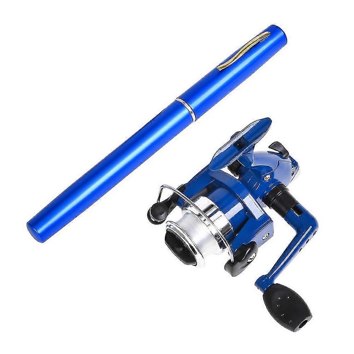 Lanseta telescopica mini portabila set, compact, alba, 20x100cm