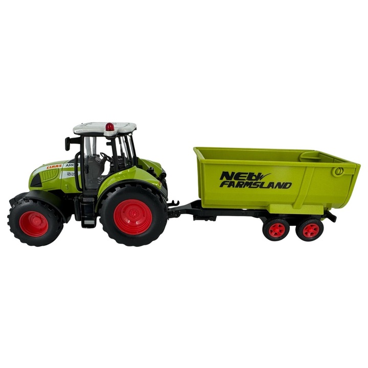 Tractor Class Arion 540 cu remorca cu bena mobila, 84184015, scara 1:32, Herpa, 3+