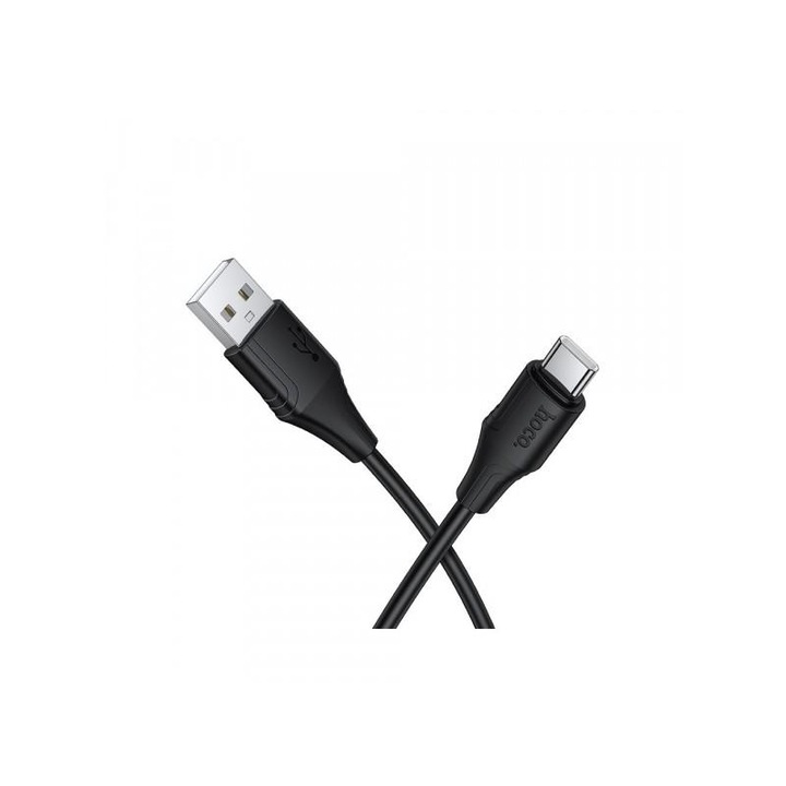 Cablu Date si Incarcare USB-A - USB-C HOCO X124 18W 1m Negru