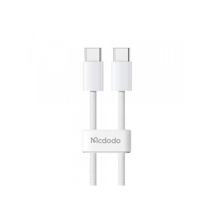 Cablu Date si Incarcare USB-C - USB-C McDodo CA-5690 60W 1m Alb