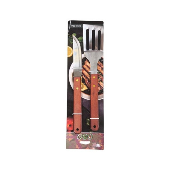 Grill szerszámkészlet, 2 részes, Clini 5X-0783