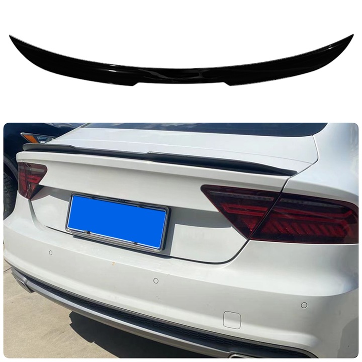 Csomagtér Spoiler Audi A7 2012-2018 Fényes Fekete