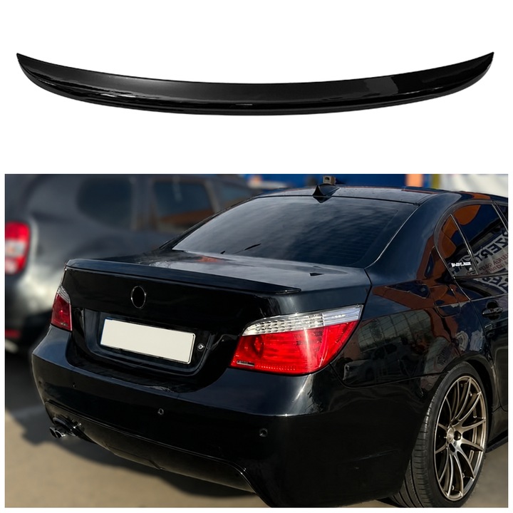 Csomagtér Spoiler BMW 5 E60 2004-2010 Sedan M5 Style Fényes Fekete