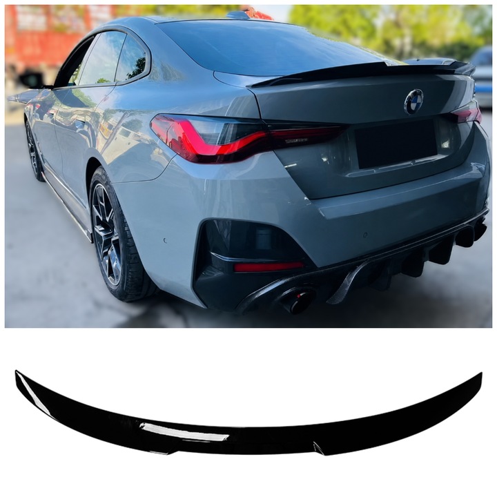 Csomagtér Spoiler BMW 4 G26 2021- Gran Coupe M4 Style Fényes Fekete