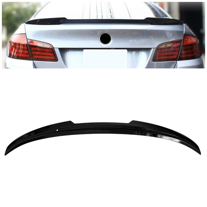 Csomagtér Spoiler BMW 5 F10 2010-2016 Sedan M4 Style Fényes Fekete