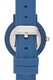 U.S. Polo Assn., Ceas rotund cu curea din silicon, Albastru marin