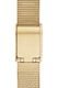 U.S. Polo Assn., Ceas analog cu bratara din plasa, Auriu