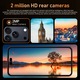 Okostelefon 3G 6.56 hüvelykes 1GB RAM 16GB ROM Dual SIM Fekete