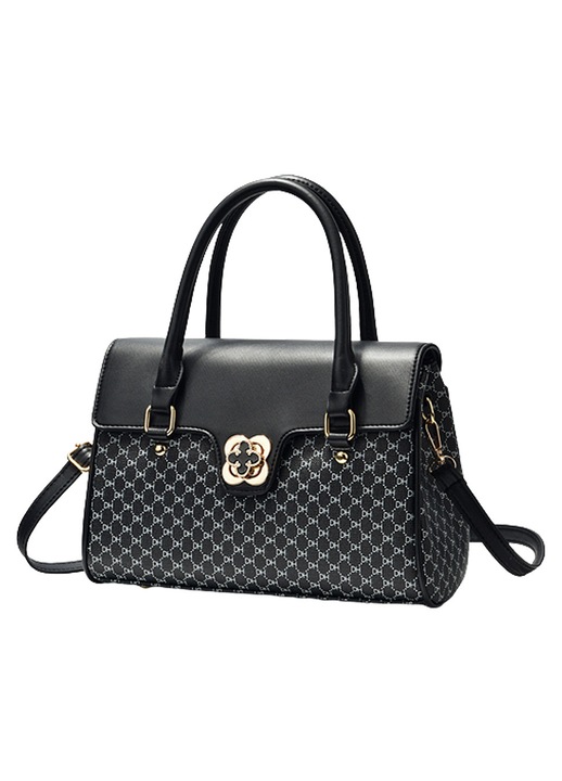 Női crossbody táska, fogantyús táskák, iskolatáskák, kézitáska, fekete