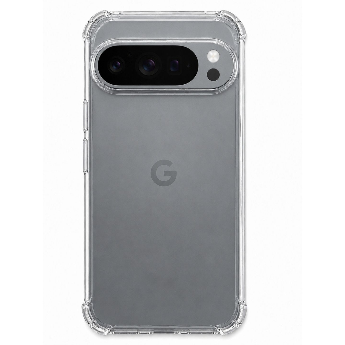 Husa protectie Mat-Tech compatibila cu Google Pixel 10 / Pixel 10 Pro, Protectie Camera, Margini ridicare Ecran, Colturi anti-soc, Rezistenta la impact, Transparenta