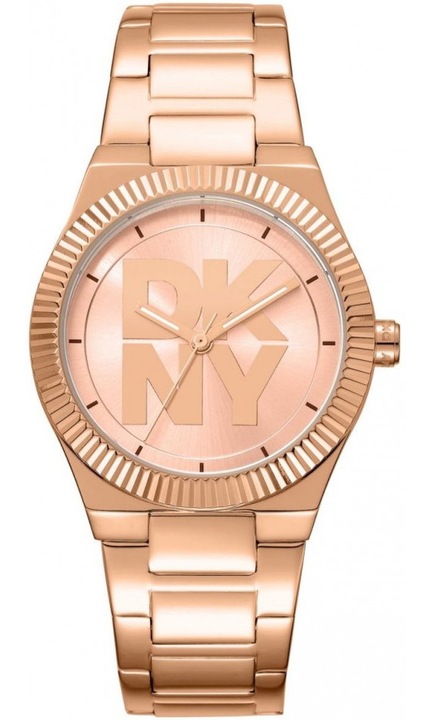 Дамски часовник DKNY DK1L102M0045 розово злато моден за подарък