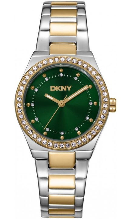 Дамски часовник DKNY DK1L100M0095 зелен моден за подарък