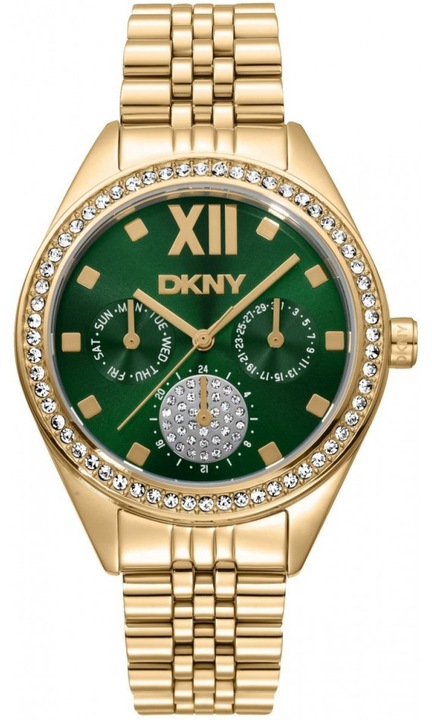 Zegarek damski DKNY DK1L098M0075 zielony fashion klasyczny