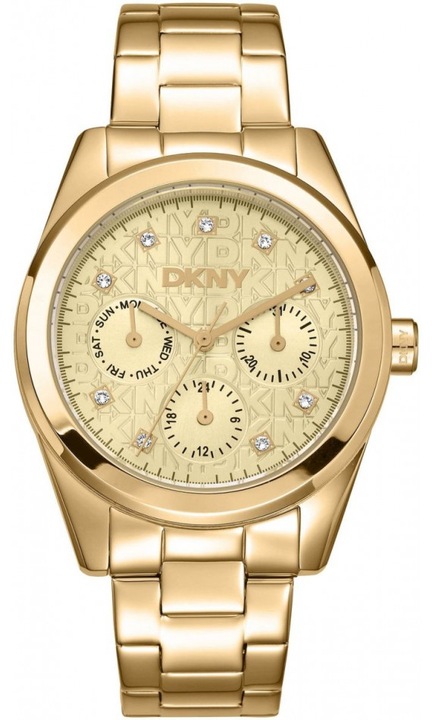 Zegarek damski DKNY DK1L109M0045 złoty fashion klasyczny
