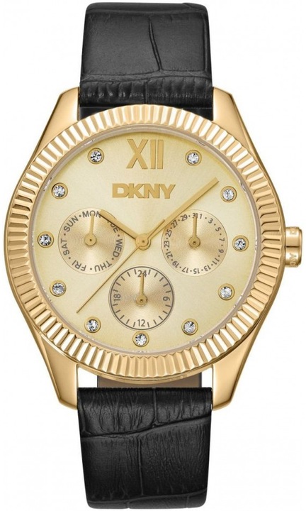 Zegarek damski DKNY DK1L128L0025 czarny fashion na prezent