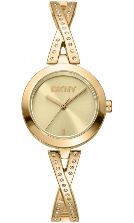 Zegarek damski DKNY DK1L170M0225 złoty bransoleta sztywna – bangle