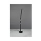 Lampadar cu LED integrat Ginko 20W 2400 lumeni, negru