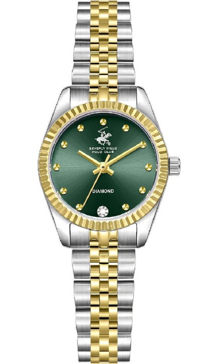 Дамски часовник BEVERLY HILLS BP3923C.270 зелен моден за подарък
