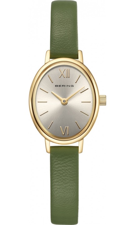 Дамски часовник BERING 11020-833 зелен класически бижутериен