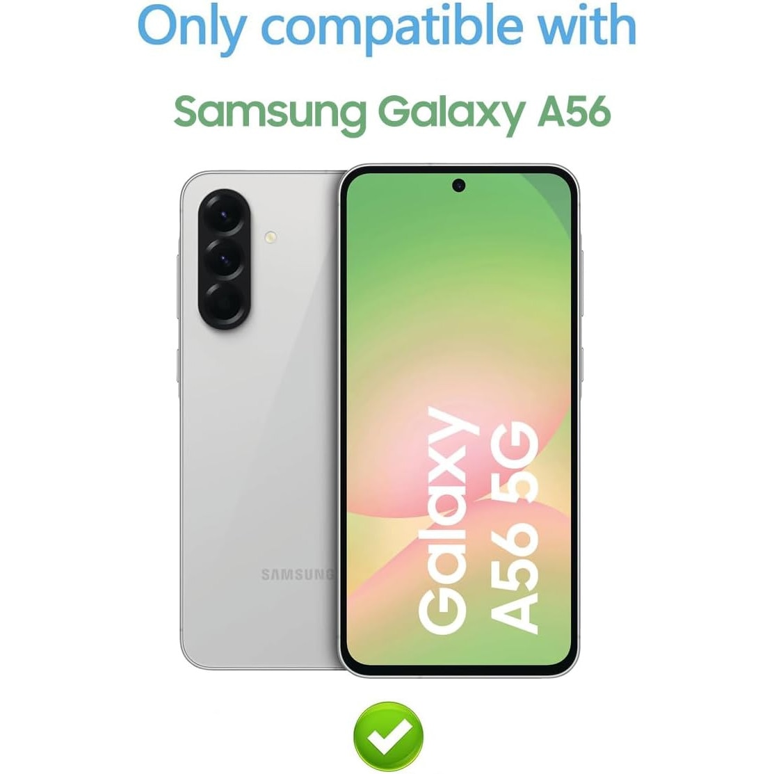 Folie protectie ecran sticla temperata 9H Pentru Samsung Galaxy A56 5G transparent set 2 buc