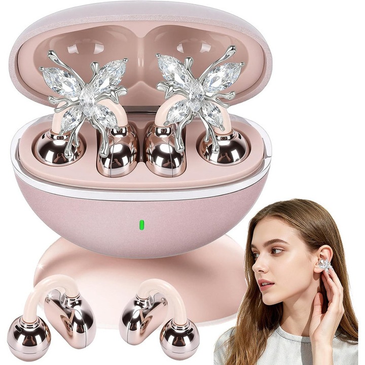 Casti Over the Ear Sony WH-CH730NC, Wireless, Bluetooth, Noise Cancelling, Multipoint connection, Microfon, Egalizator pe 10 benzi, Quick Charge, Autonomie 75 ore, Bej