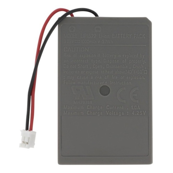 Gigapack akkumulátor 1000mAh li-ion, lip1522 kompatibilis, playstation 4 kontroller-vel