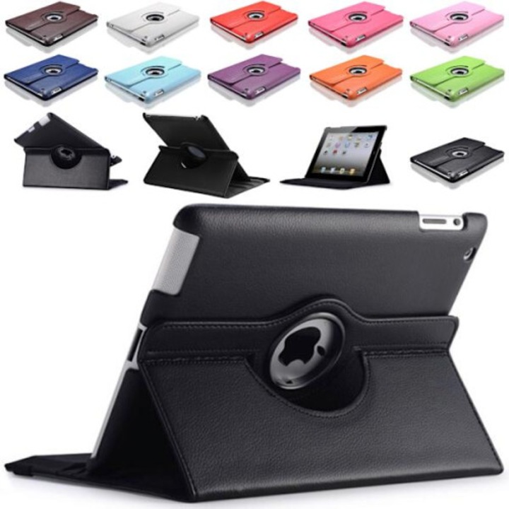 Tabletok tok, 360 fokos, többszínű, iPad 2 3 4-hez, 2011 2012