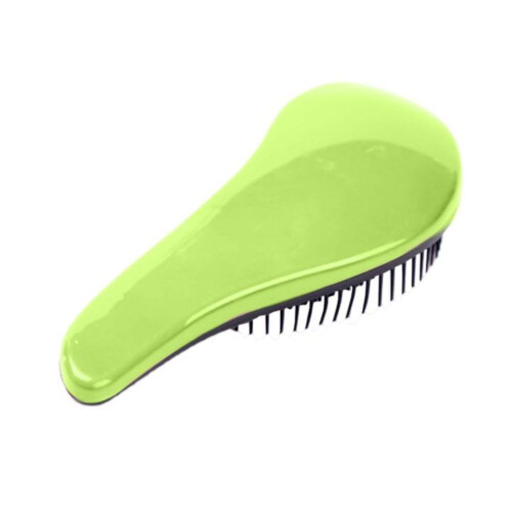 Perie de par detangler, peri flexibili, design ergonomic, multicolor