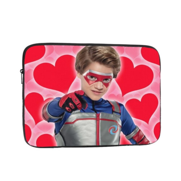 Laptop tok ütésálló kiegészítő zsebbel 10x12x13x15x17 inch fekete