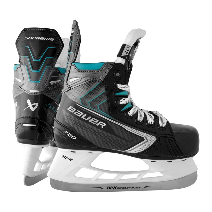 Bauer Supreme F30 YTH kényelmes, rugalmas jégkorcsolya, 29.5-ös méret