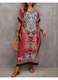 Rochie de plaja lunga kaftan multicolor 50x20x48 inch