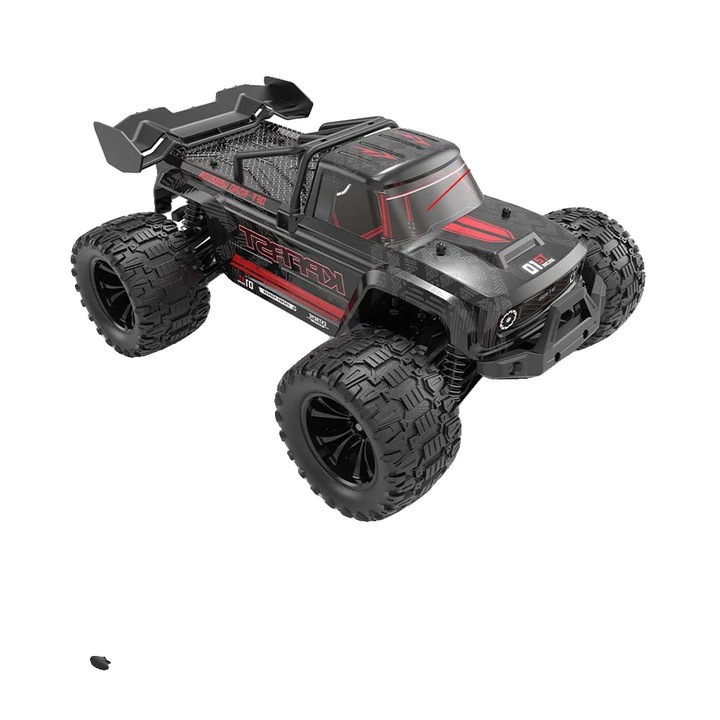 RC Drift autó, 80 km/h, 4WD, fekete, 33x25x14 cm