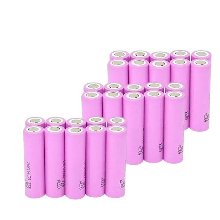 Baterie Li-ion 18650 3500mAh 3.7V 25A set 30 buc