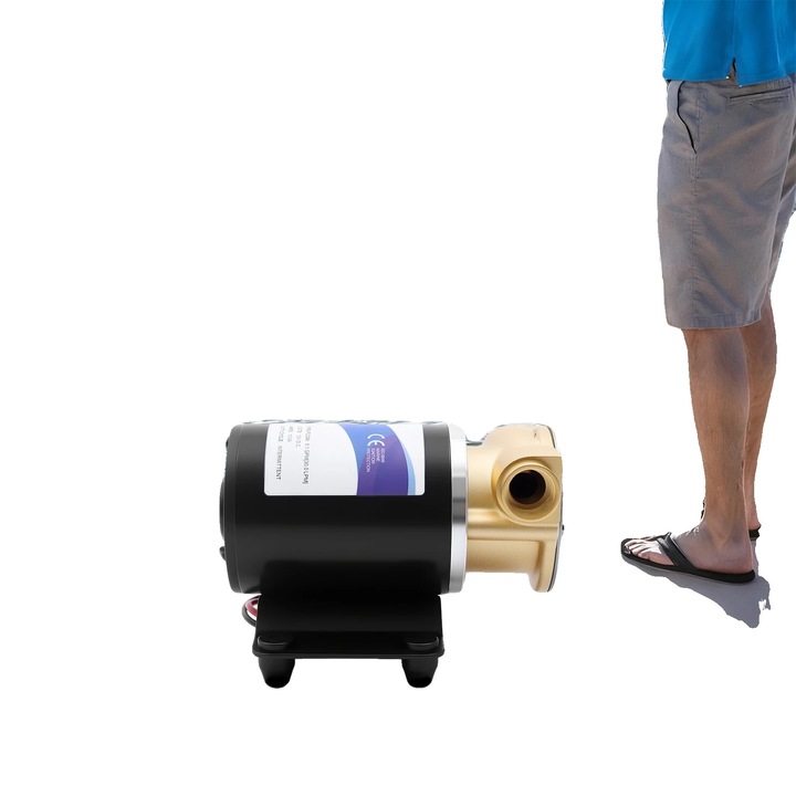 Önfelszívó vízszivattyú, 30l/perc áramlási sebesség, fekete, 9.84ft emelési magasság