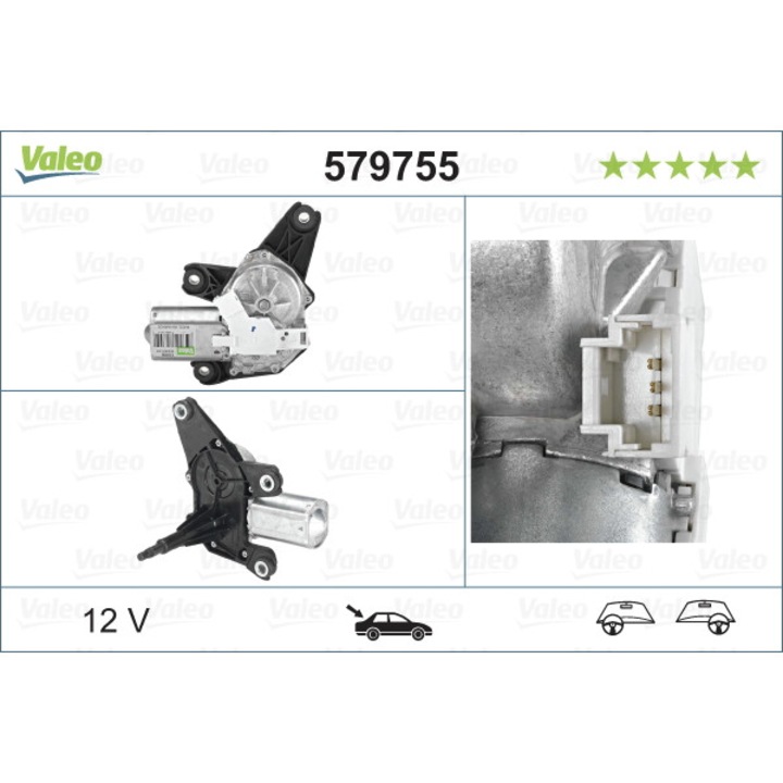 VALEO 579755 ablaktörlő motor