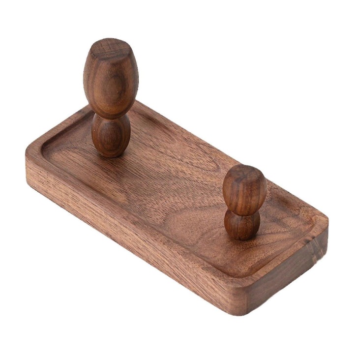 Държач за капак на чайник от дърво 14.7x6.8x8.1cm