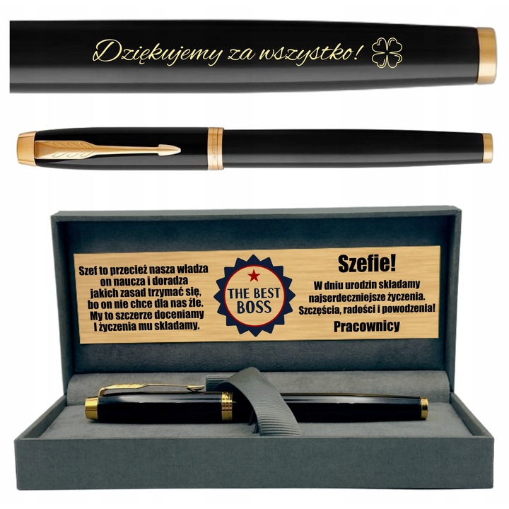 Parker IM Fekete GT Toll Gravírozással – Elegáns Ajándék