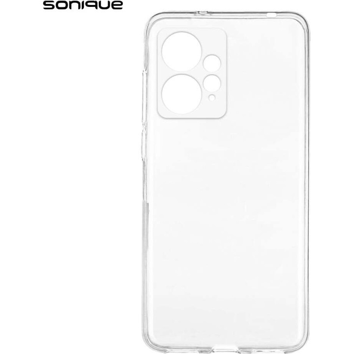 Husa telefon Sonique Crystal Clear flexibila transparenta 0,5mm 1,5mm Redmi Note 12 4G