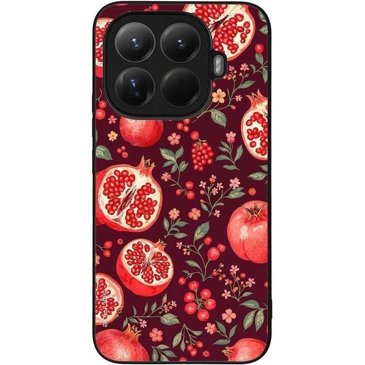 Husa telefon Sonique Fruit Series, silicon acrilic, rosu, Xiaomi 15T Pro 5G