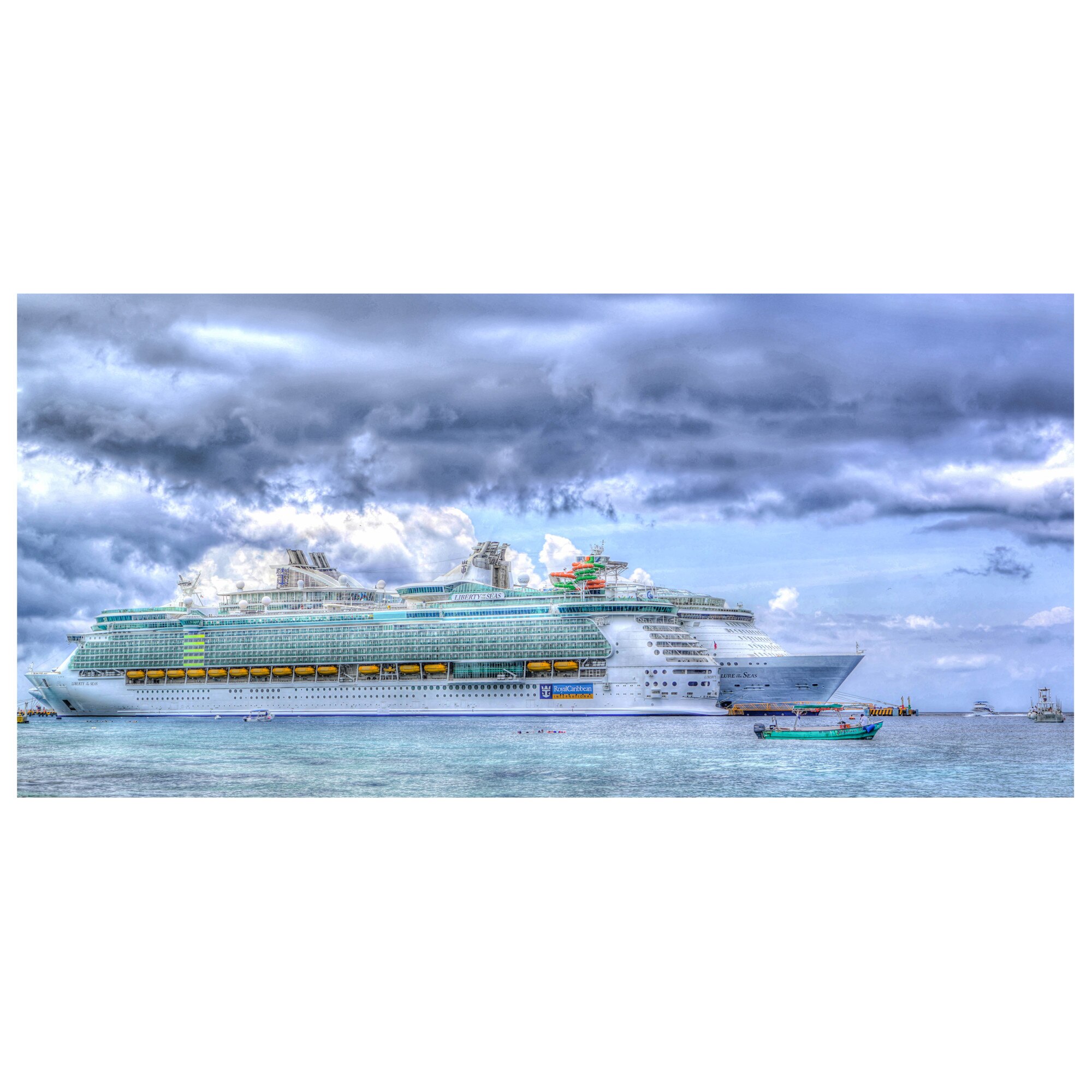 Tablou Canvas Artantida - Cruise Ship 60x40 cm