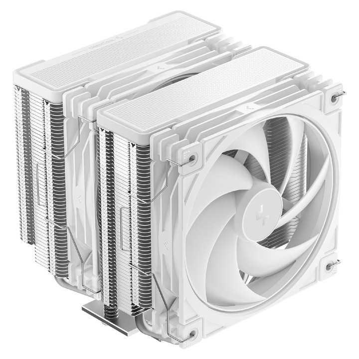 DeepCool CPU Cooler AG620 G2 WH processzorhűtő - Dual-Tower - LGA1851/AM5 R-AG620-WHNPMG2-G