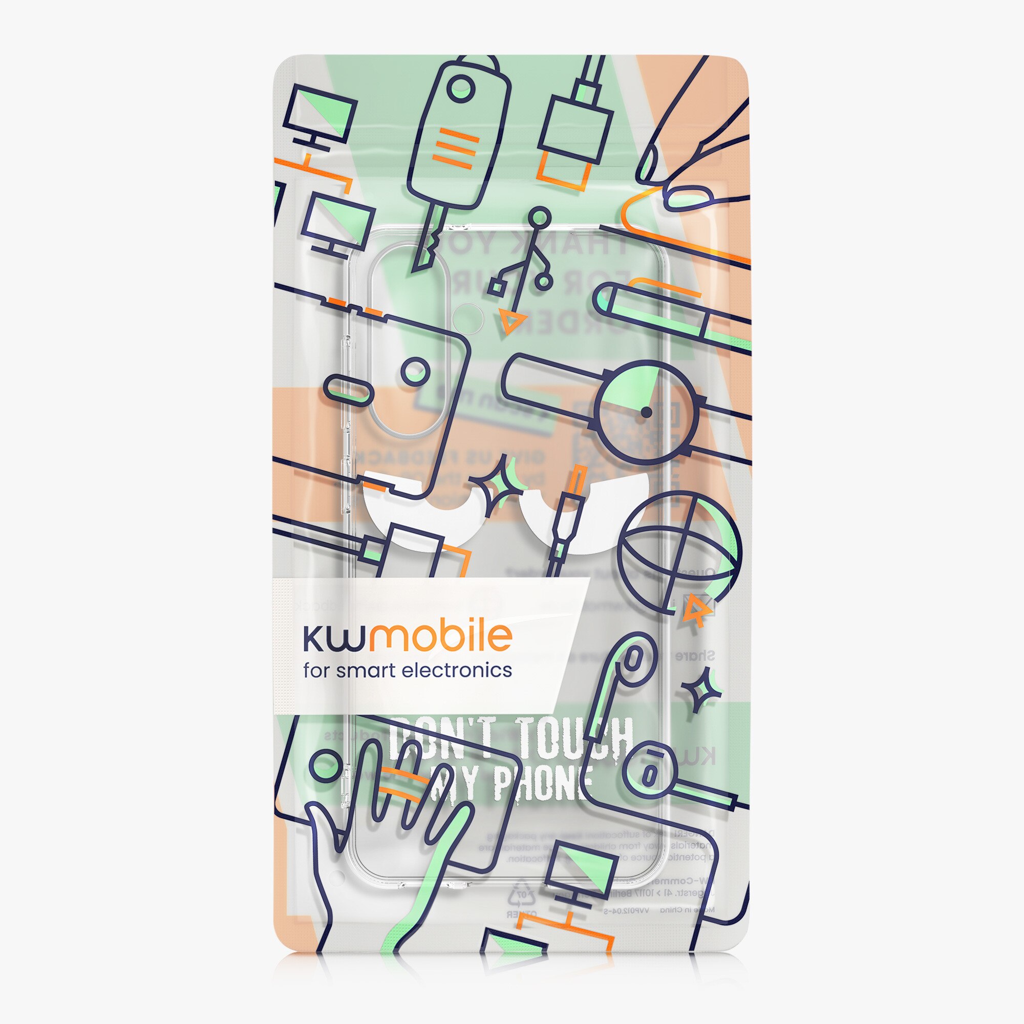 Husa Kwmobile pentru Samsung Galaxy A56 5G, protectie la socuri, protectie la zgarieturi, silicon, alb, transparent