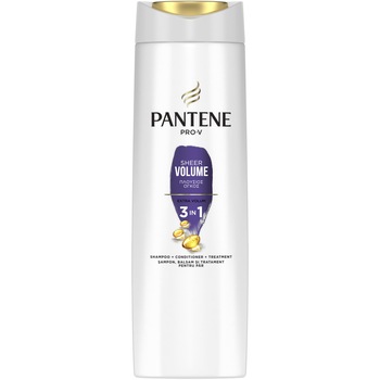 Sampon Pantene Pro-V 3-in-1 Sheer Volume pentru par subtire, 300 ml Sampon Pantene Pro-V 3-in-1 Sheer Volume pentru par subtire, 300 ml
