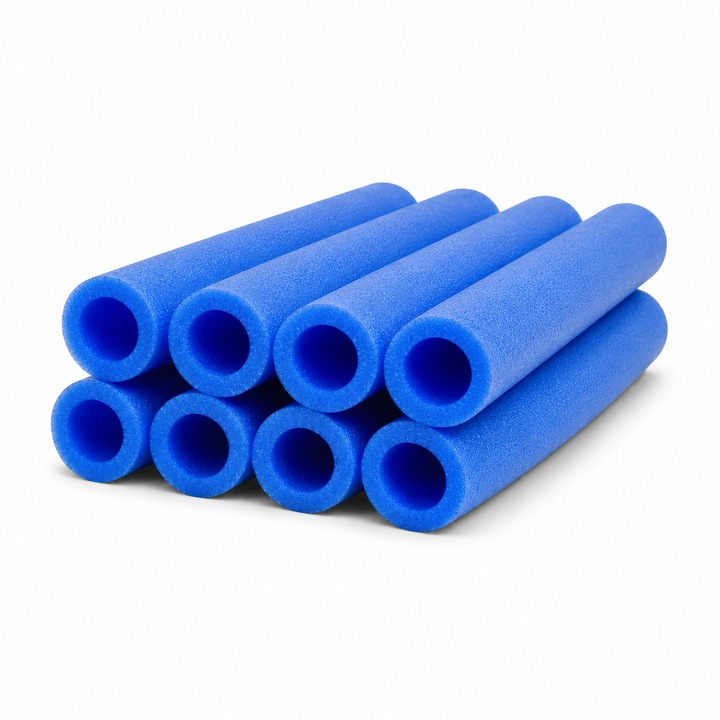 INLEA Protectie din spuma pentru stalpi 100 cm (8 bucati) - albastru