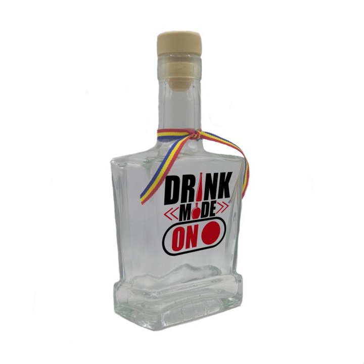 Ital üzemmód bekapcsolva, üveg üzenettel, fizetős szuvenír ajándékbolt, 500 ml, divgs179 30 modell