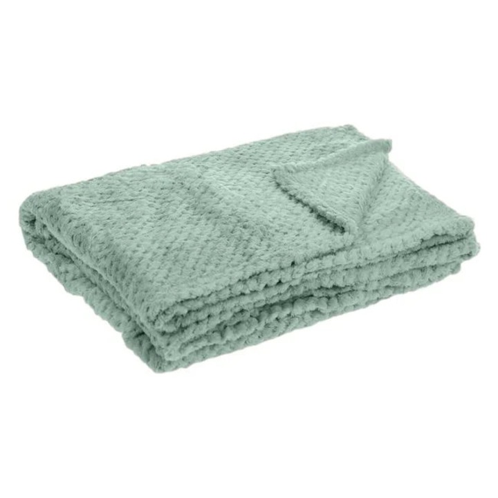 Patura de Iarna Verde Menta 160x130cm