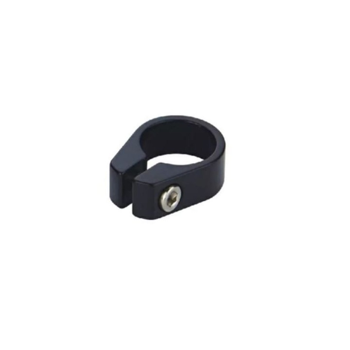 Colier Sa Aluminiu 34.9mm Negru Imbus