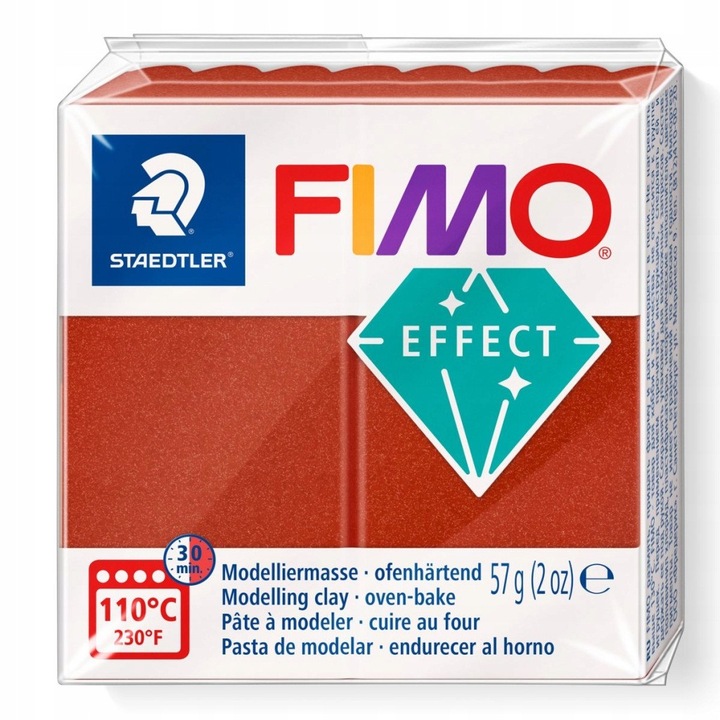 Staedtler Effect termoplasztikus gyurma, metál réz, 57g